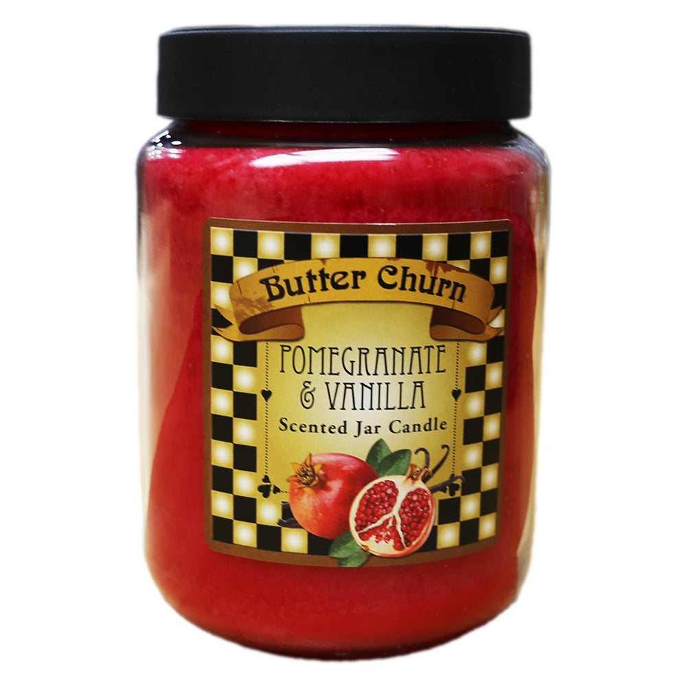Butter Churn Candle - Pomegranate & Vanilla 26 oz