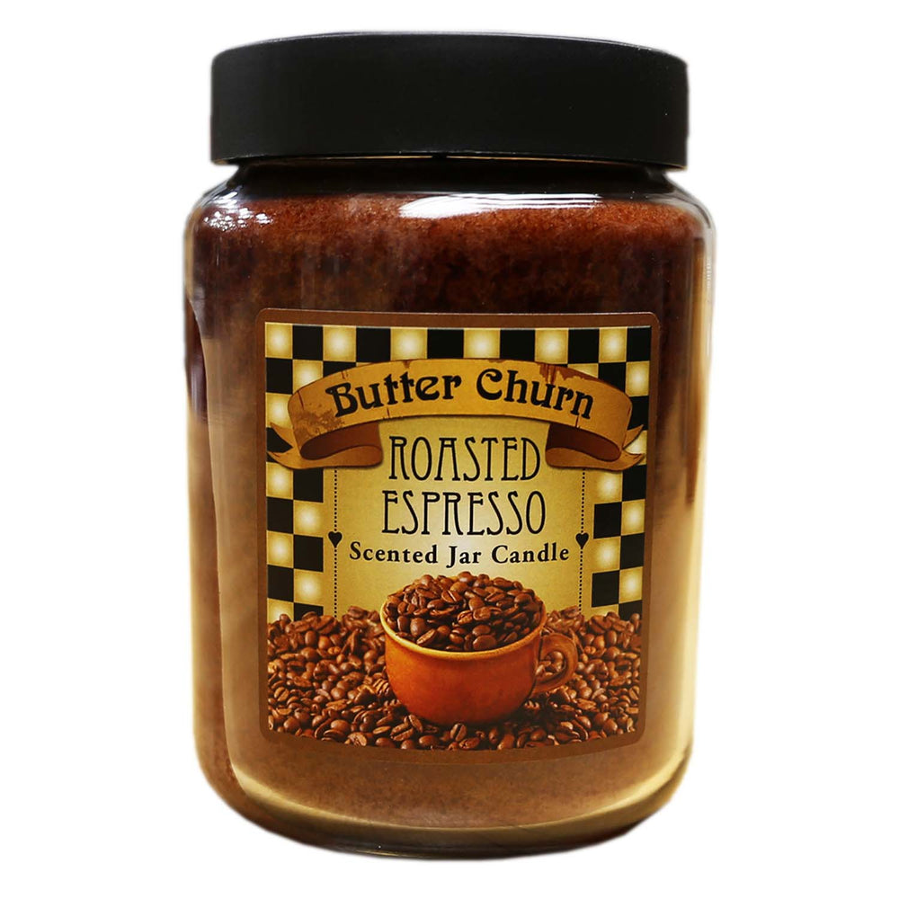 Butter Churn Candle - Roasted Espresso