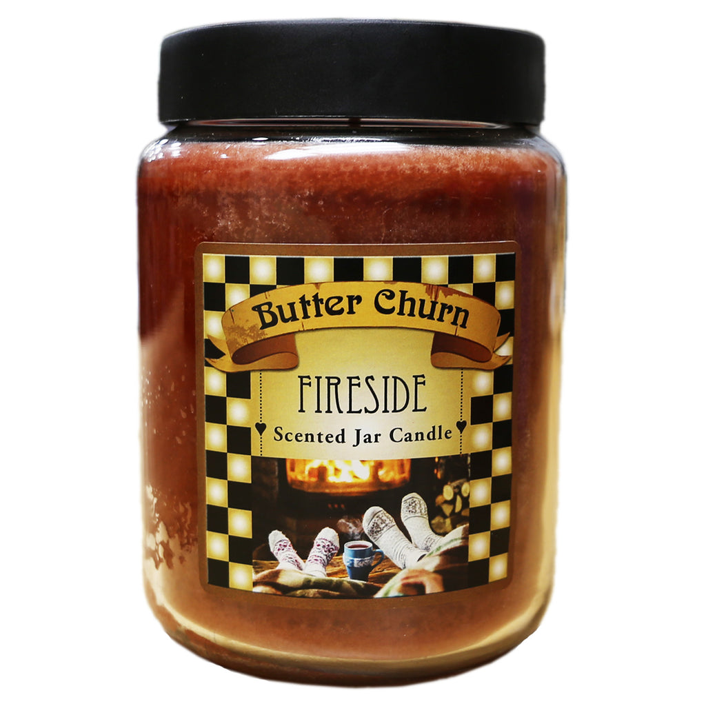 Fireside Scented Jar Candle