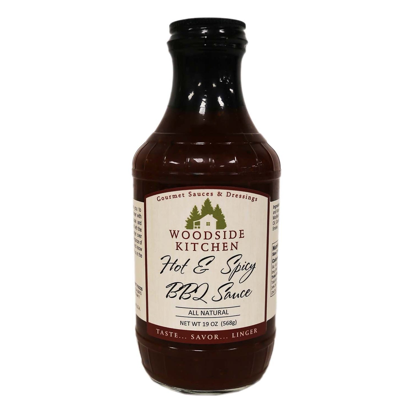 Woodside Kitchen BBQ Sauce - Hot & Spicy
